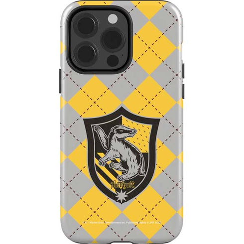 Wizarding World Harry Potter Hufflepuff Crest iPhone 15 Pro Impact Case